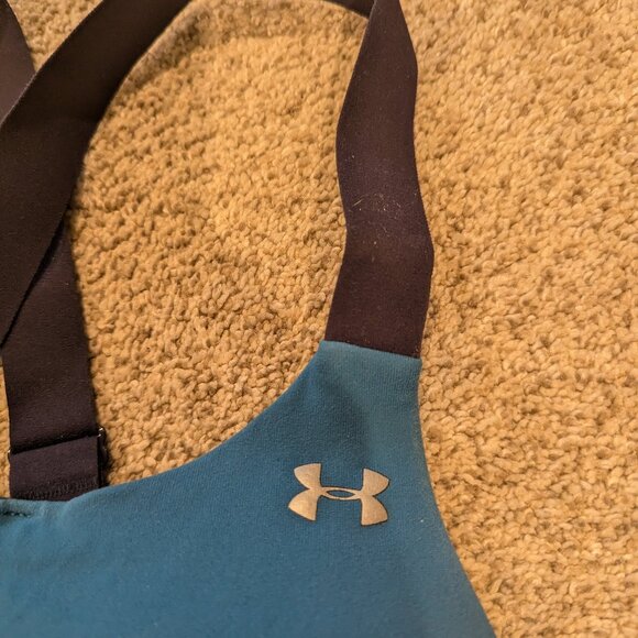 Under Armour Eclipse Front Zip Sports Bra 38 DD - Picture 2 of 4